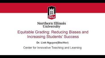Equitable Grading Workshop: Reducing Biases and Increasing Student Success