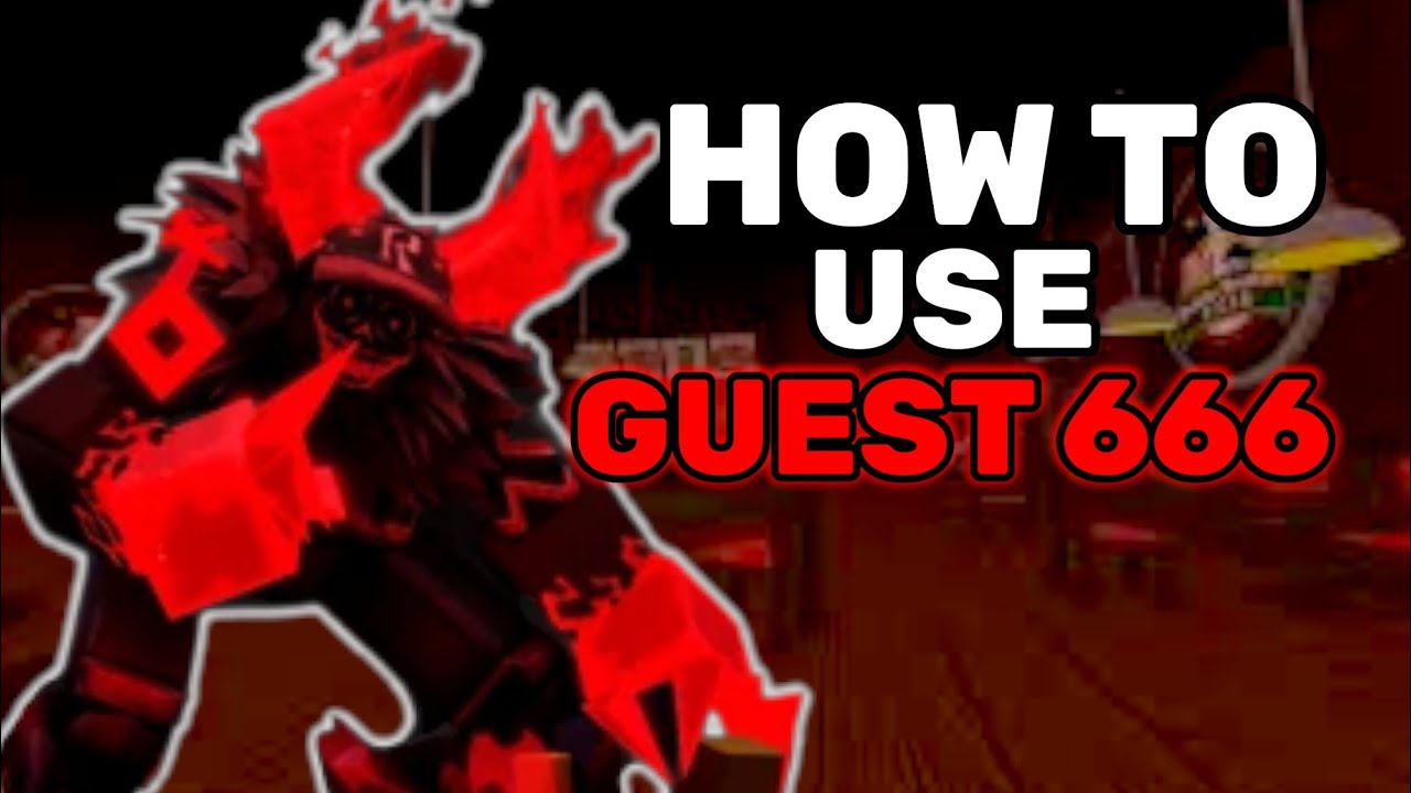 Top 10 Tips How To Play Guest 666 Like A MONSTER! ( Forsaken) Roblox ...