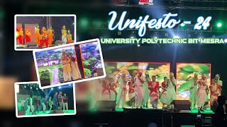 UNIFESTO - 24 | University Polytechnic - BIT MESRA | Ranchi | Feenix Vlogs screenshot 5