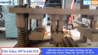 THANH LÝ máy đột dập khóa nhôm Xingfa chỉ 15 triệu