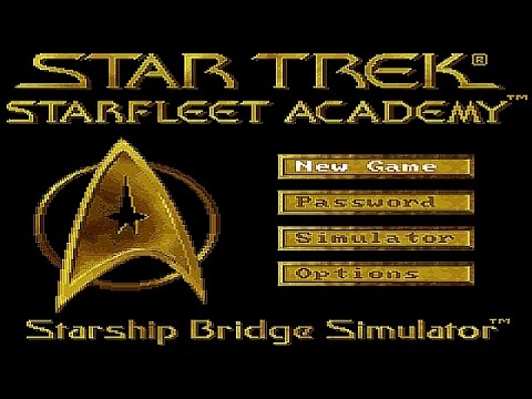 SNES Star Trek Starfleet Academy Starship Bridge Simulator Mission 403