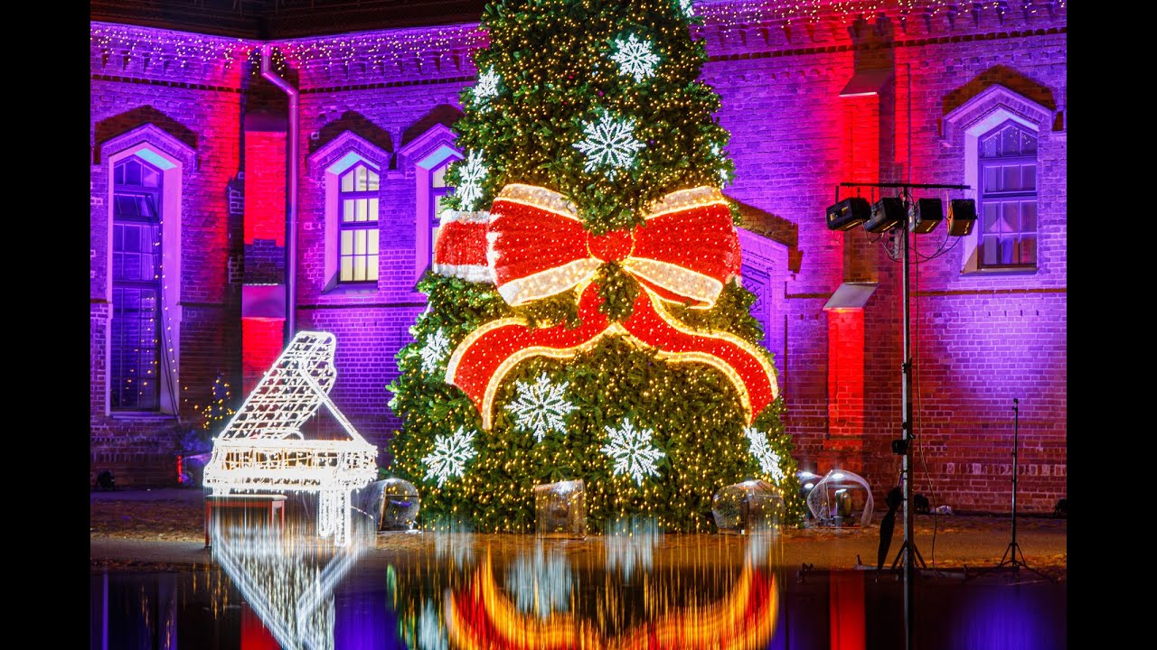 Pagrindinės Kauno rajono Kalėdų eglutės Raudondvario dvare įžiebimas