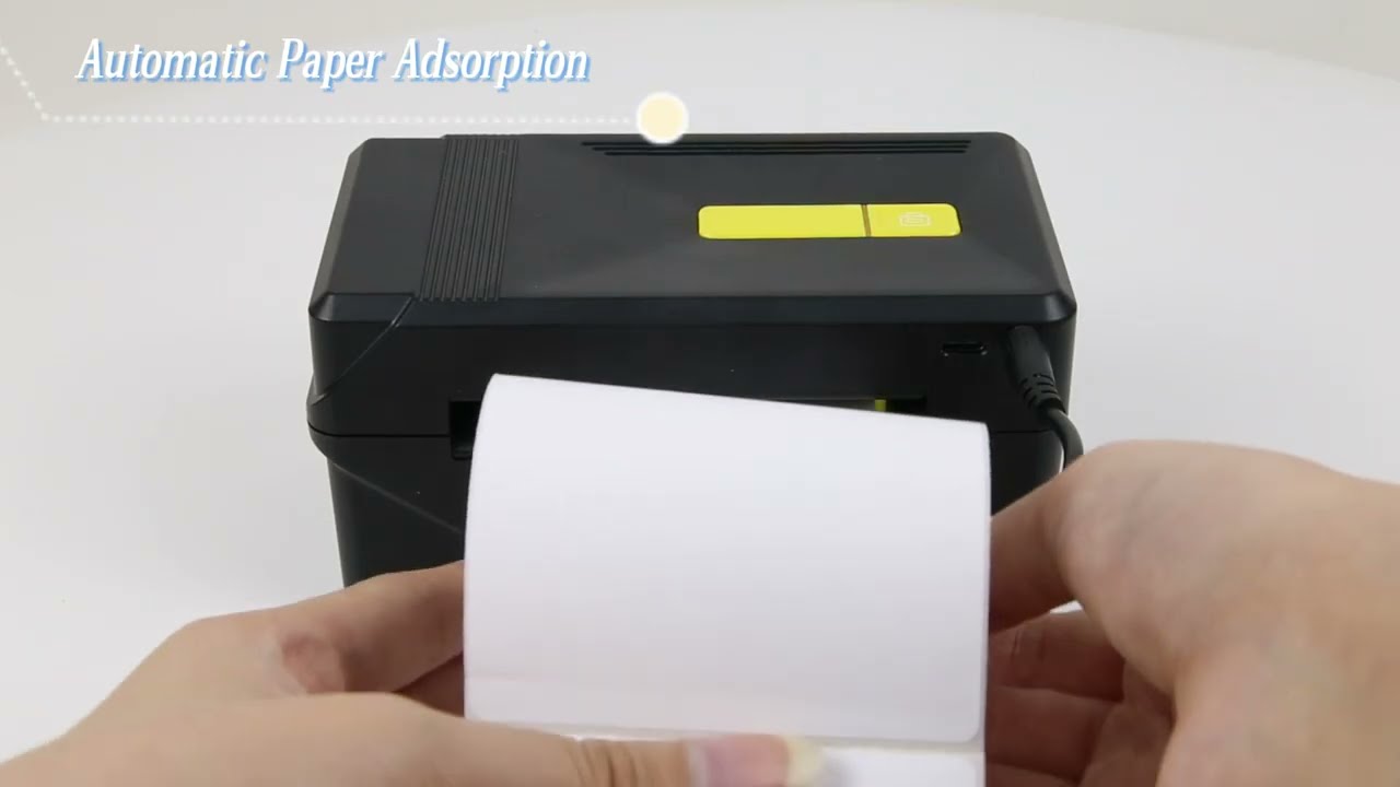 TLP-3180BY Portable 85mm Thermal Label Printer 203dpi Wireless for Shipping Label Maker Office