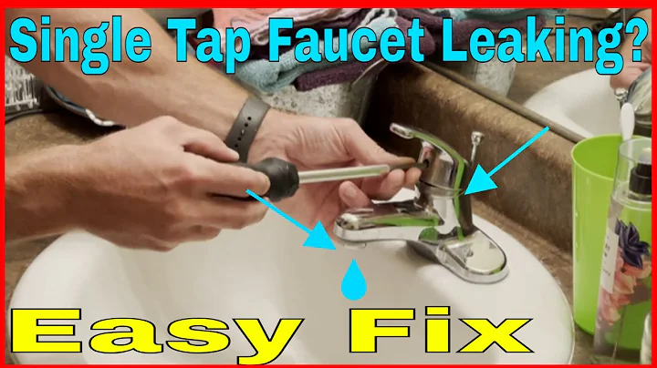 Fix a leaking bathroom faucet