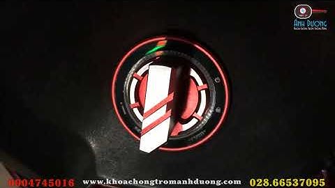 SH Ý 2011 Tháo Bỏ Ổ Khóa Chìa Cơ, Để Thay Vào Bộ Khóa Smartkey Full Chống Cướp Cực Vip, Núm CNC 2021