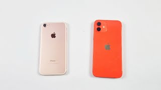 iPhone 7 Vs iPhone 12 - SPEED TEST(2023) - YouTube
