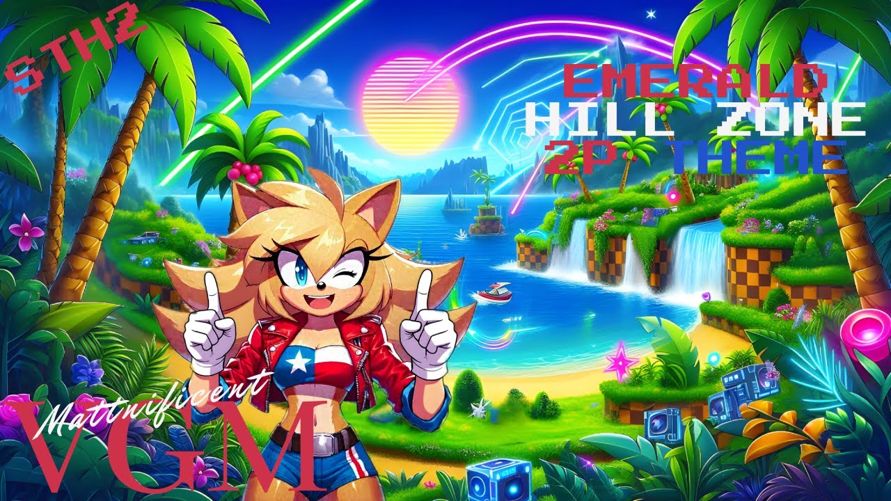 Sonic the Hedgehog 2: Emerald Hill Zone 2P Remix