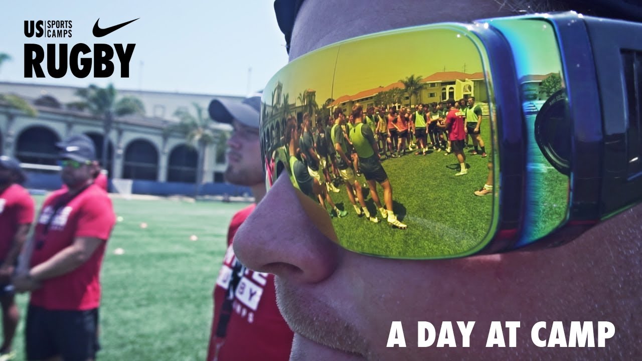 Sin cabeza Más que nada ir de compras NIKE Rugby Camps - A Day at Camp - YouTube