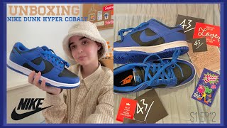 S1 Ep12 UNBOXING Nike Dunk Low Hyper Cobalt + Styling