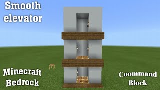 Minecraft smooth elevator [command block] tutorial