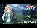 Alpish Woods | Cool Fantasy Golf Instrumental Music &amp; Ambience for Work &amp; Study | Rainy Alpine BGM