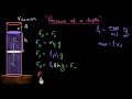 Pressure at a depth in a fluid (Hindi)