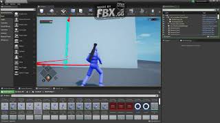UE4 Climbing test with Als4