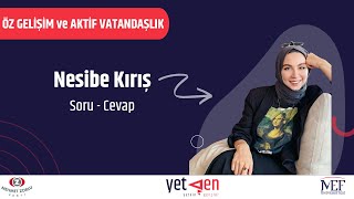 Nesibe Kırış ile Soru-Cevap| İstanbul Sözleşmesi | Aktif Vatandaşlık #9