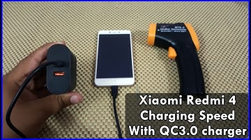 Xiaomi Redmi 4 Charging Speed Test with Quick Charge 3.0 : Improvements ?