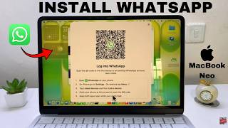 How To Install whatsapp On MacBook Neo
