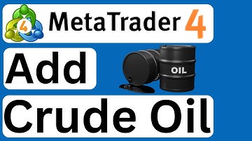 How to Add Crude Oil to MetaTrader 4 - Easy to Follow