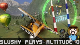 Altitude 0 - Indie Online Arcade Plane Racing Game screenshot 3