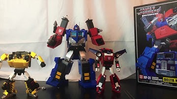 Transformers Masterpiece Delta Magnus Review