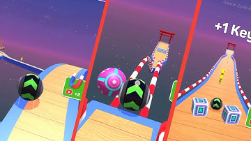 Sky Rolling Ball 3D - All Levels 260-262, SpeedRun Gameplay, Android IOS, Amaizing Ball Game