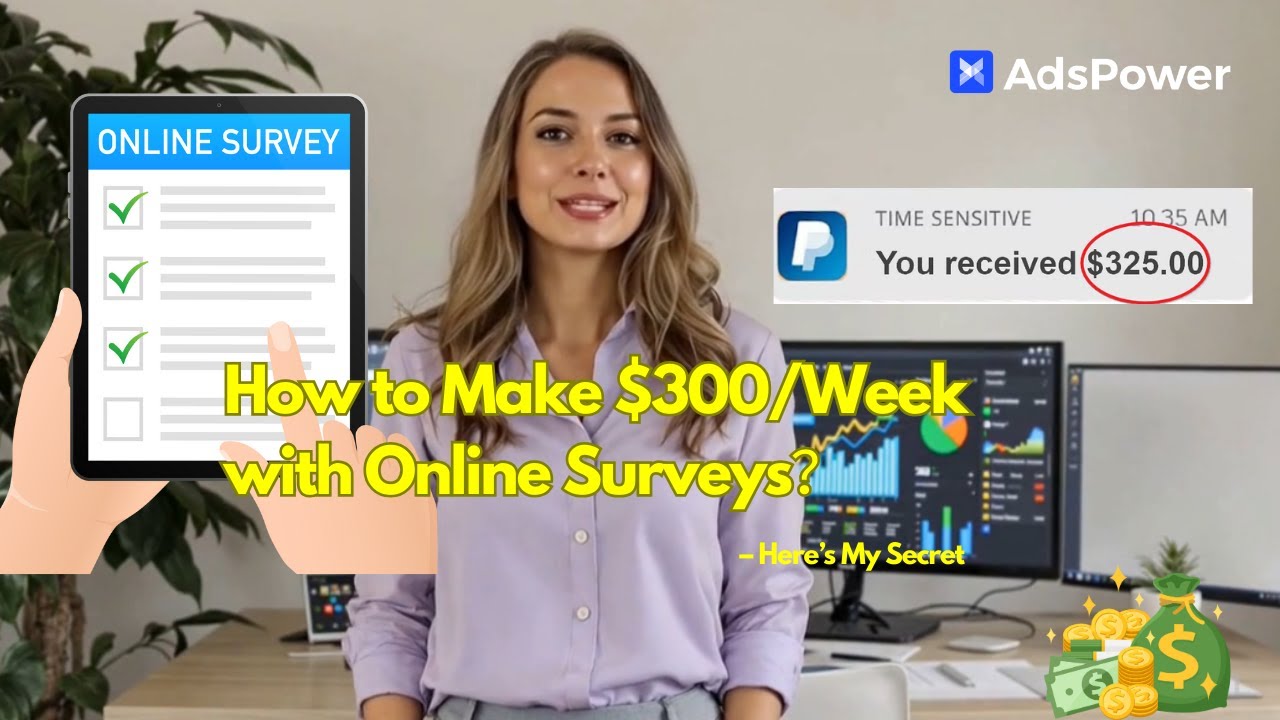 Want to Make $100–$300/Week with Online Surveys? Here’s the Tool That Tripled My Earnings!