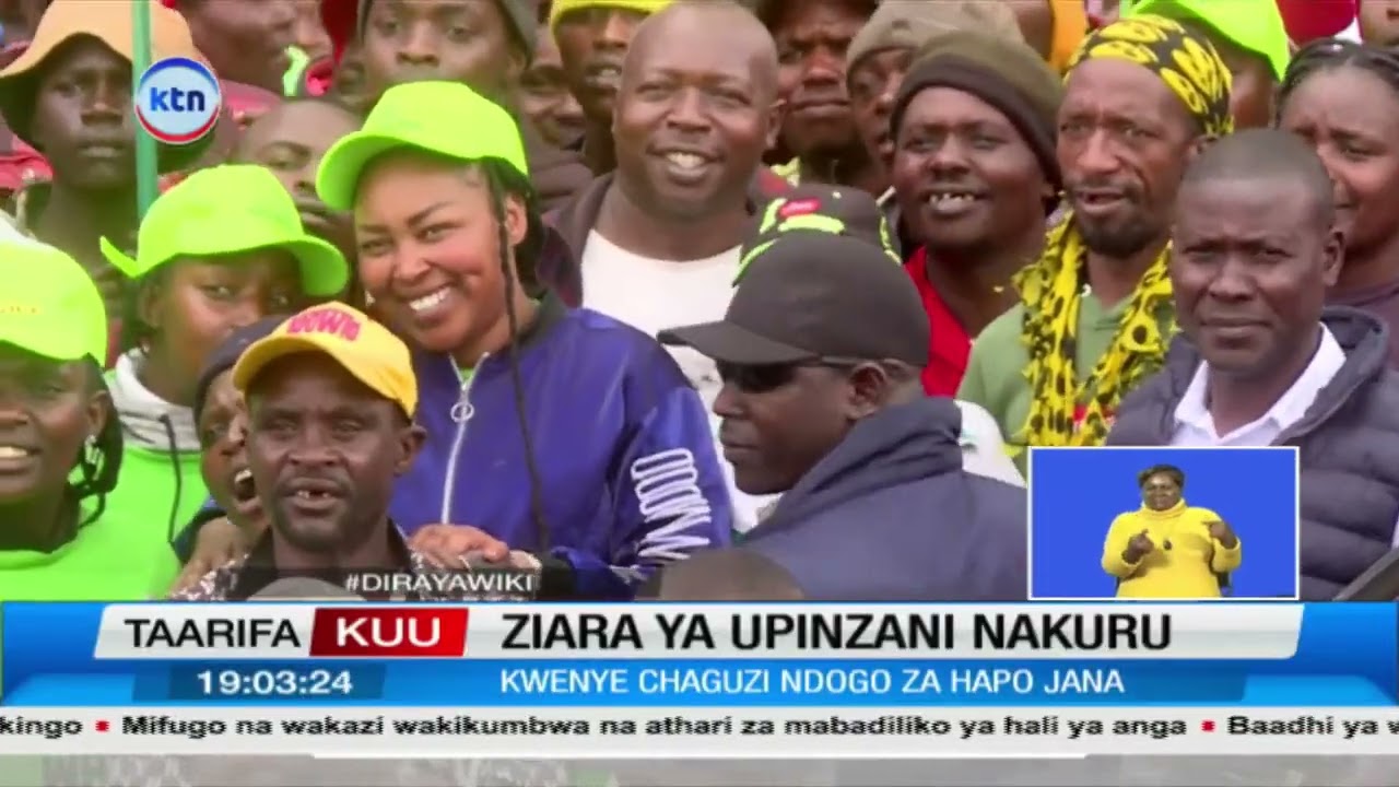 Muungano wa upinzani wafanya ziara ya nguvu Nakuru