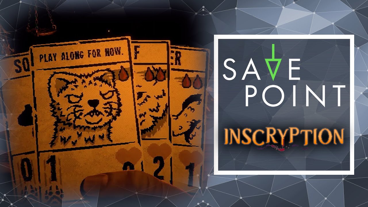 Inscryption - Save Point w/ Becca Scott (Gameplay and Funny Moments)