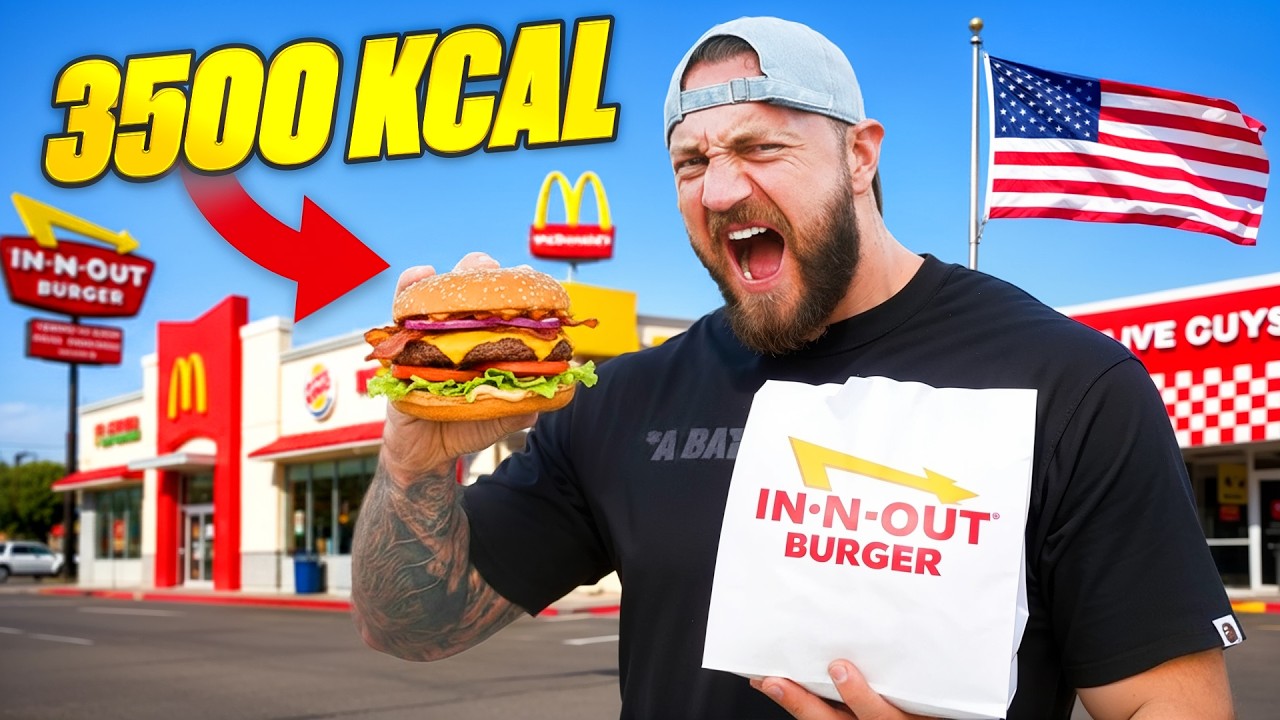 OTESTOVAL JSEM 10 FAST FOODŮ V AMERICE! 🇺🇸 Který je nejhorší?