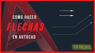 Como hacer una FLECHA en AUTOCAD // TUTORIAL POLILINEA