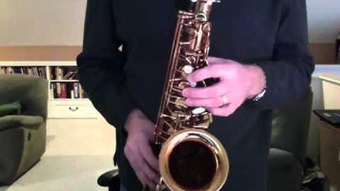 Beginner Jazz Improvisation Lesson 5B-Alto clip