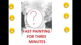 Fast painting for three minutes - video 0230909 , fast picture