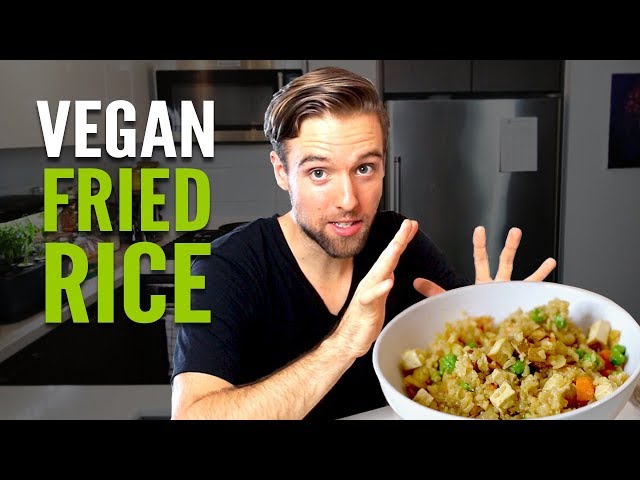 Tasty Vegan Fried Rice with Tofu