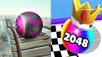 Rollance Adventure Balls VS Ball Merge 2048 - All Levels SpeedRun Gameplay Android iOS Ep 1