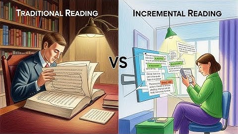 Incremental Reading vs Traditional Reading Overview