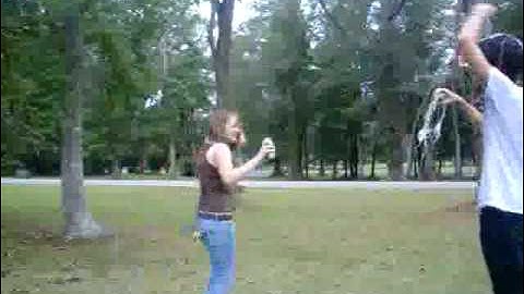 Silly string fight (Part 2)