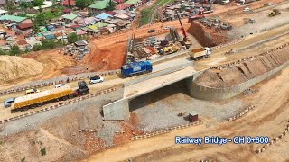 PROGRESS OF WORK - OFANKOR  NSAWAM ROAD  APRIL 2024