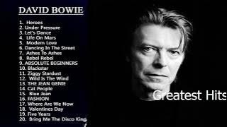 Greatest Hits David Bowie 2017   David Bowie Best Songs.