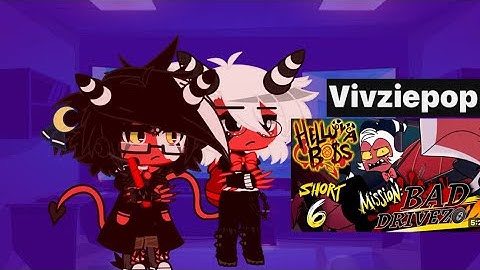 🏳️‍🌈Helluva boss Gacha Club react to HELLUVA SHORTS 6 MISSION: BADDRIVEZO I| HELLUVA BOSS🏳️‍🌈