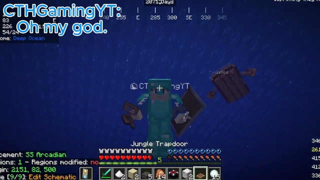 The Death of PodIsGod: Part 1 | CaptainLights Land vs. Sea Event