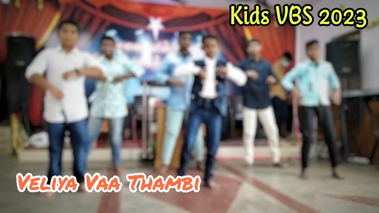 Veliye Vaa Thambi Kids VBS 2023 OBC Church Tiruppur Soul Winner