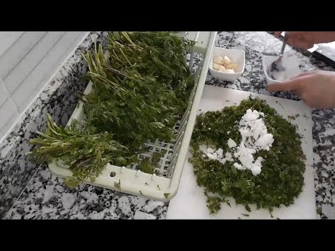 عندي ليك الحل عندك مشكل مع الربيع قزبر و معدنوس تخزين بدون مجمد و بكل سهولة و لمدة طويلة