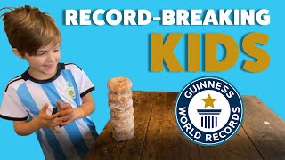 KIDS breaking world records! | Episode 5