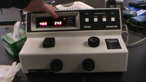 Measuring Color: Using the Spec-20 Spectrophotometer {Part 2}