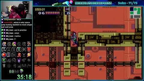 Metroid Fusion Randomizer V0.9 - Seed #026: Race w/CScottyW, MonkeySMB and Nextgengamer9