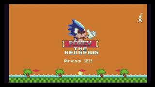 Pokey the Hedgehog (2017) ‒ TIC-80 Machine | Infinite Runner