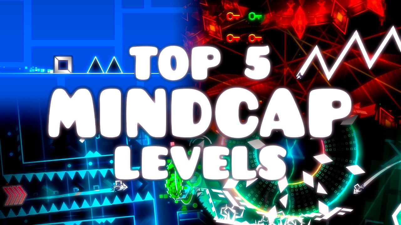 TOP 5 HARDEST MindCap's Extreme Demons | Geometry dash 2.2 - YouTube
