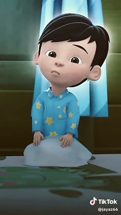 Upin Ipin punya rambut keren banget