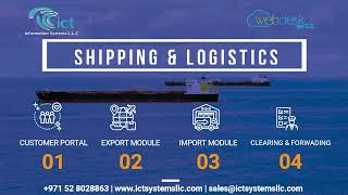 WebDesk ERP Shipping & Logistics Software | ICT Information Systems LLC screenshot 3