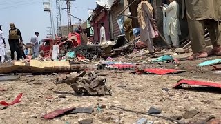Bomb rigged to rickshaw explodes in northwest Pakistan bazaar, killing at least 9 people