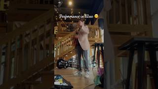 Performance in 82sec #jazz #coffee #livemusic #smile 🤓